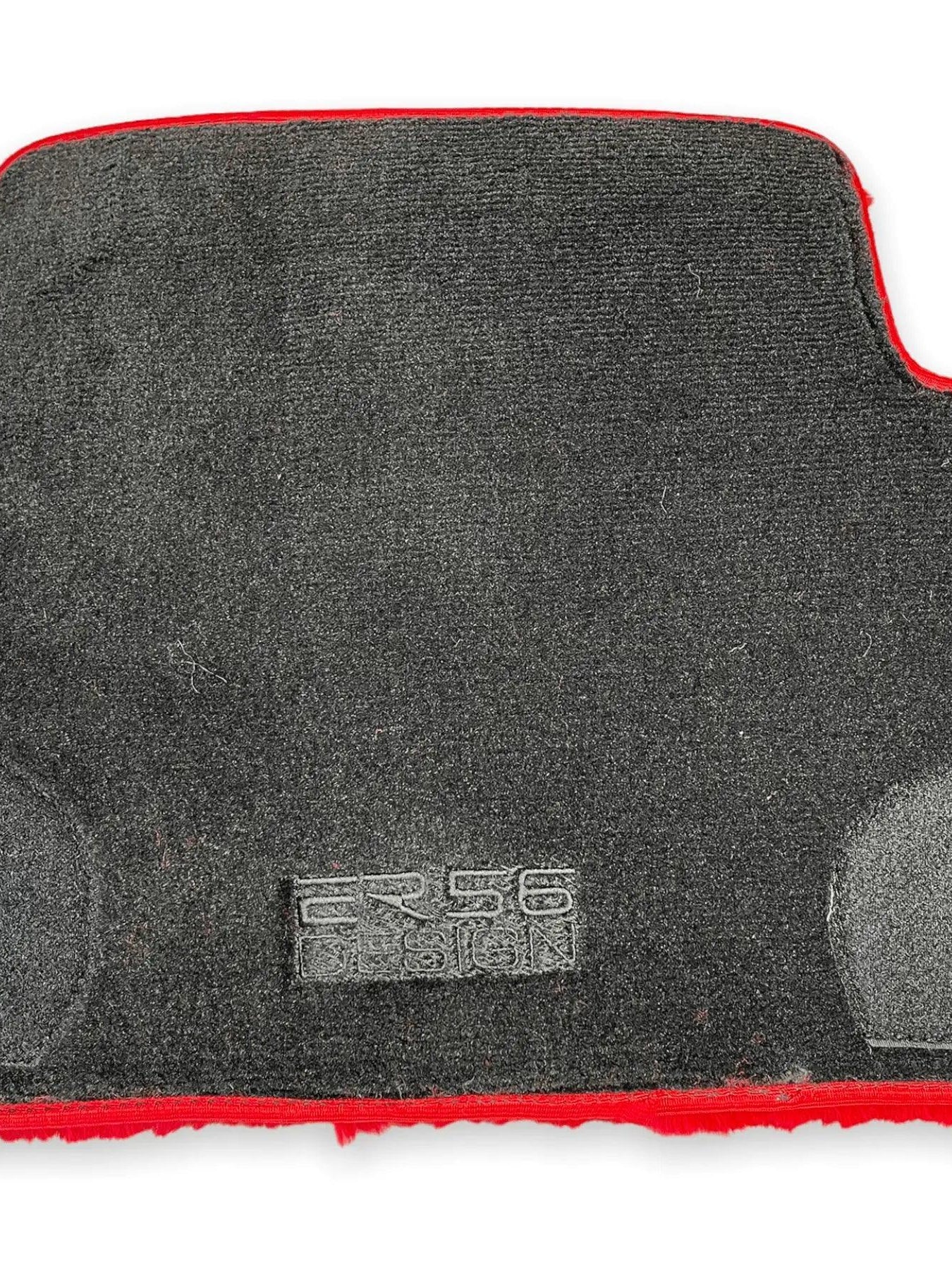 Red Sheepskin Floor Mats For Bentley Flying Spur (2013-2019) Er56 Design Brand - AutoWin